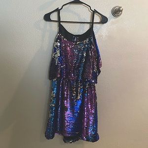 Lovers + Friends for Free People sequin mini dress
